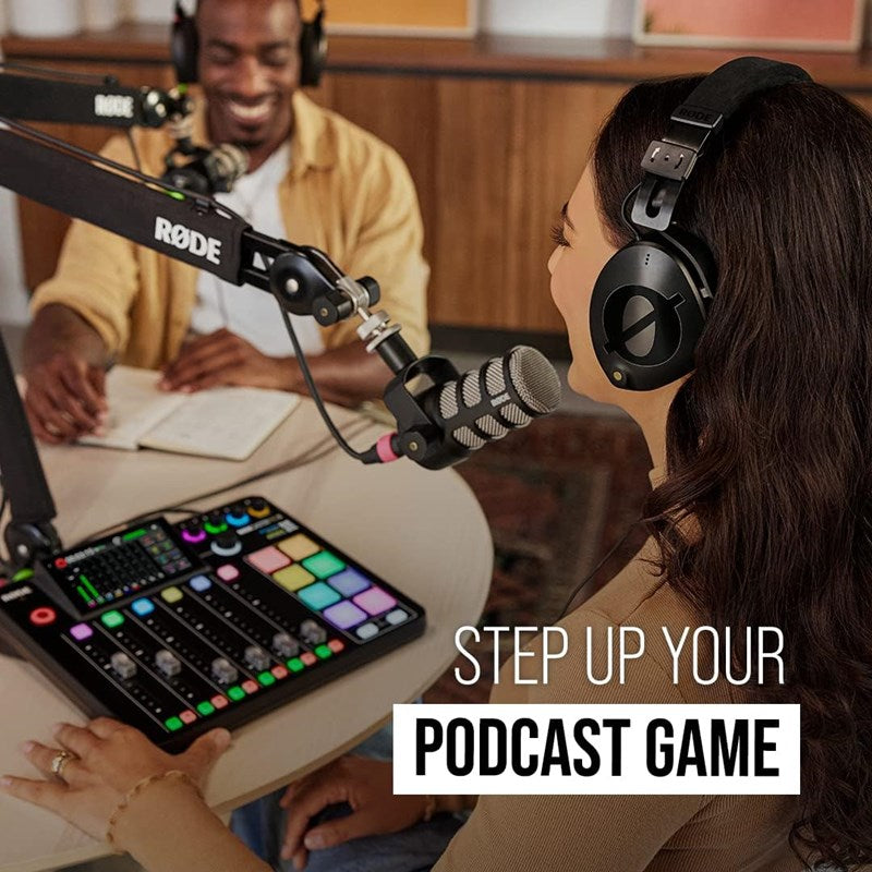 Rode Pod Mic Cardioid Dynamic Broadcast Microphone - Black Rode Pod Mic Cardioid Dynamic Broadcast Microphone - Black